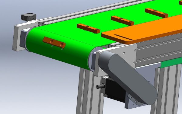 Special type belt machine