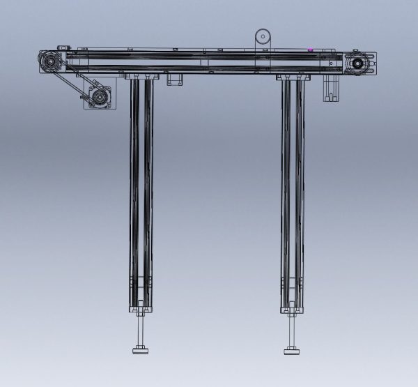 Special type belt machine