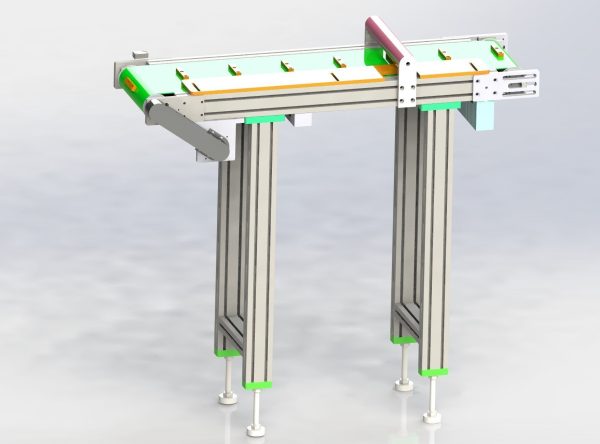 Special type belt machine