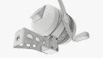 Spinning reel for bowfishing