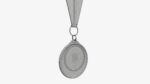 Sports medal trophy mockup 01