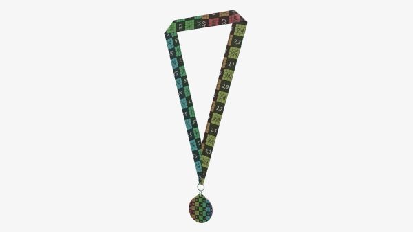 Sports medal trophy mockup 01