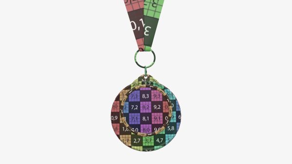 Sports medal trophy mockup 01