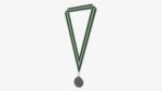 Sports medal trophy mockup 01