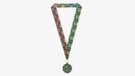 Sports medal trophy mockup 03