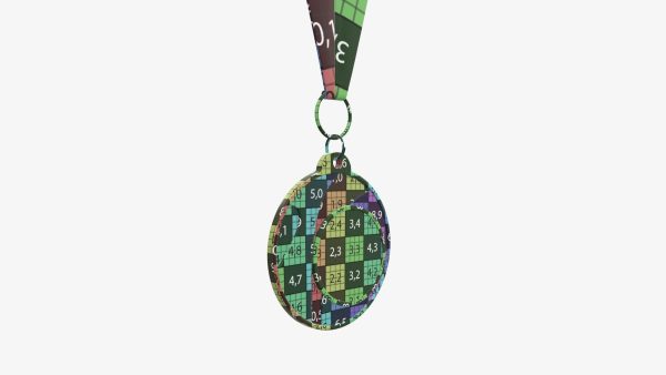 Sports medal trophy mockup 03