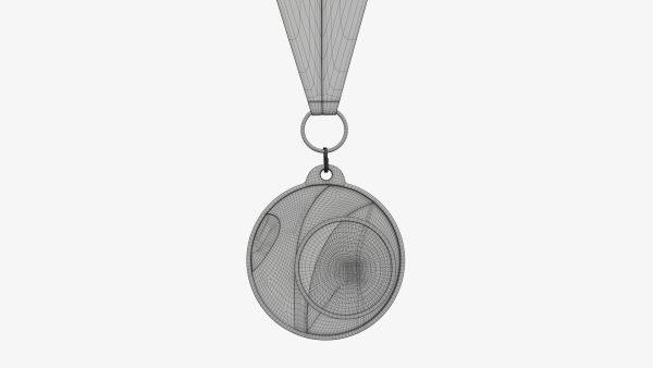 Sports medal trophy mockup 03