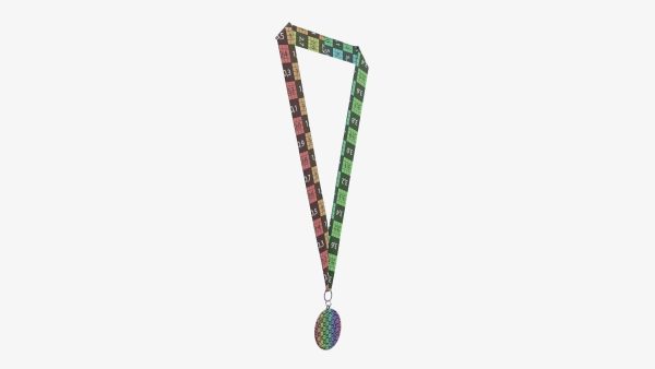 Sports medal trophy mockup 04