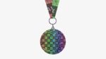 Sports medal trophy mockup 04