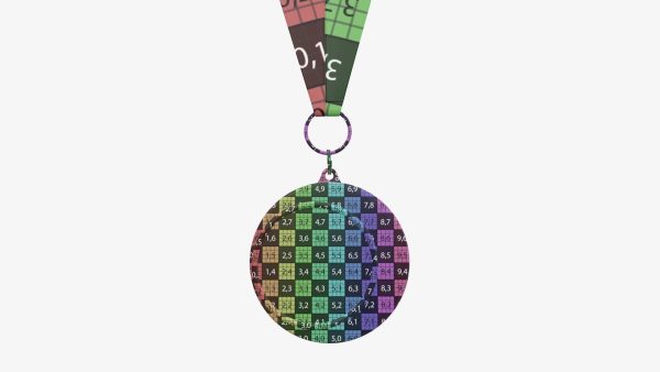 Sports medal trophy mockup 04