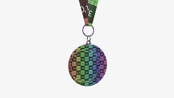 Sports medal trophy mockup 04
