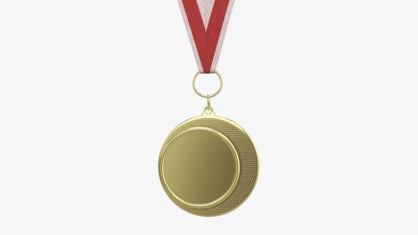 Sports medal trophy mockup 04