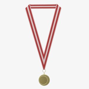 Sports medal trophy mockup 04