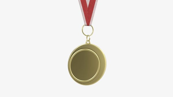 Sports medal trophy mockup 04