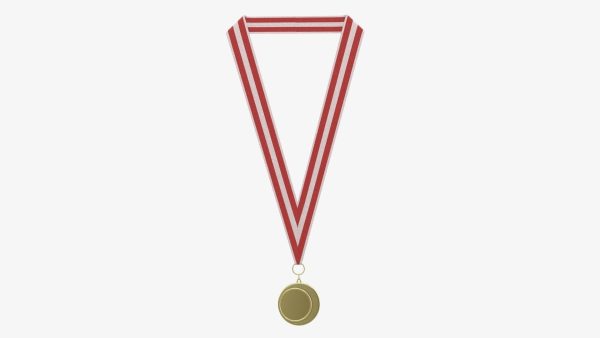Sports medal trophy mockup 04