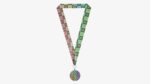 Sports medal trophy mockup 05
