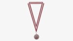 Sports medal trophy mockup 05