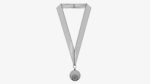 Sports medal trophy mockup 05