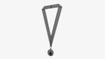 Sports medal trophy mockup 05