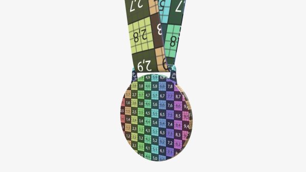 Sports medal trophy mockup 06