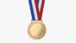 Sports medal trophy mockup 06