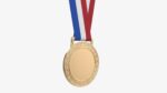 Sports medal trophy mockup 06