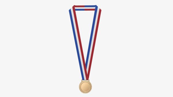 Sports medal trophy mockup 06