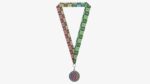 Sports medal trophy mockup 07
