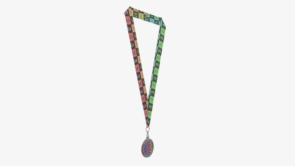 Sports medal trophy mockup 07