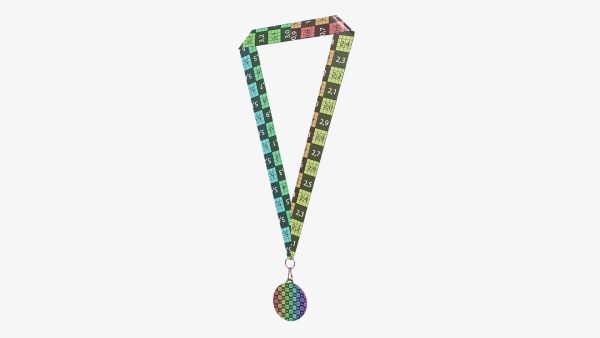 Sports medal trophy mockup 07