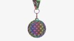 Sports medal trophy mockup 07