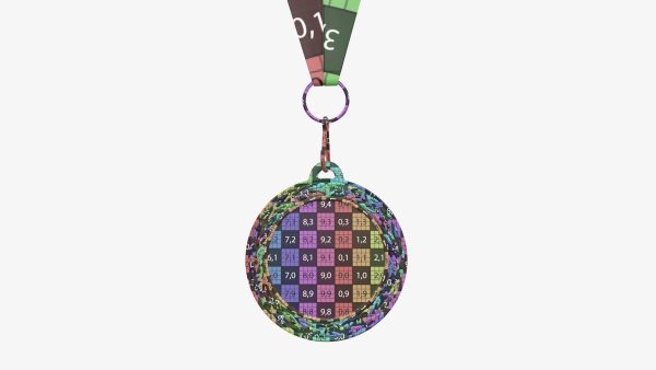 Sports medal trophy mockup 07