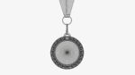 Sports medal trophy mockup 07