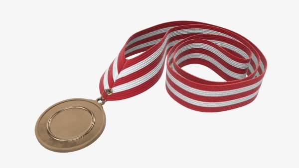 Sports medal trophy mockup 08