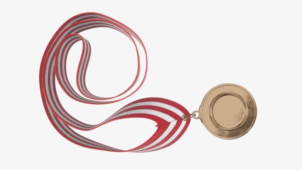 Sports medal trophy mockup 08