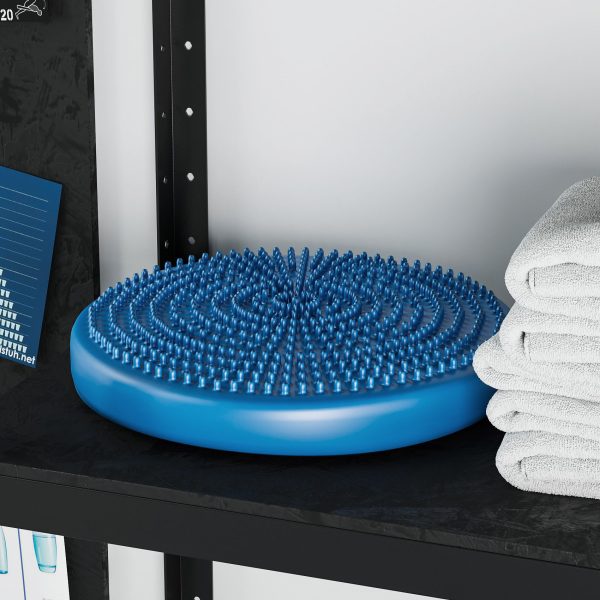 Sports set two dumbbells on mat