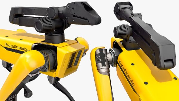 SpotMini Boston Dynamics with Manipulator Rigged