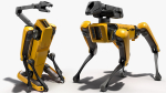 SpotMini Boston Dynamics with Manipulator Rigged
