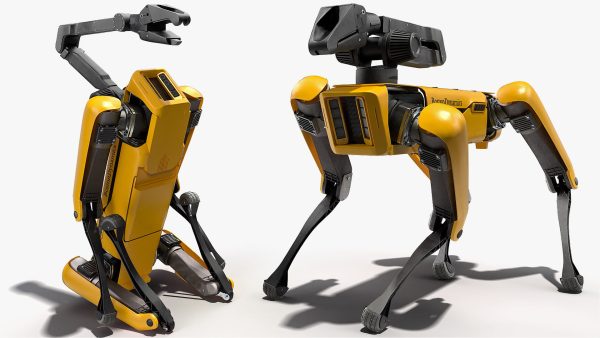 SpotMini Boston Dynamics with Manipulator Rigged