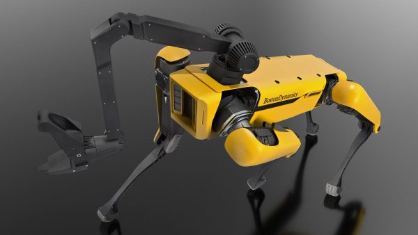 SpotMini Boston Dynamics with Manipulator Rigged