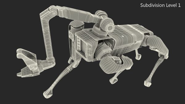 SpotMini Boston Dynamics with Manipulator Rigged