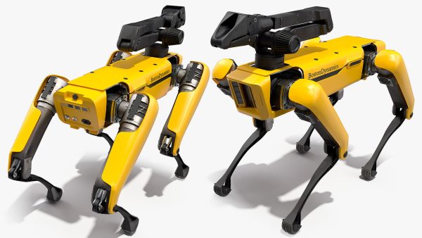 SpotMini Boston Dynamics with Manipulator Rigged