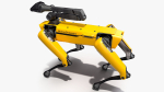SpotMini Boston Dynamics with Manipulator Rigged