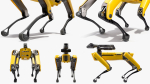 SpotMini Boston Dynamics with Manipulator Rigged