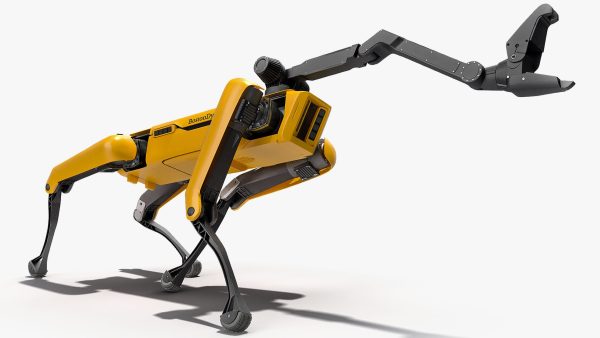 SpotMini Boston Dynamics with Manipulator Rigged