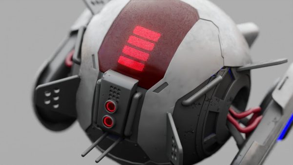 SPY DRONE DS-500  RIGGED