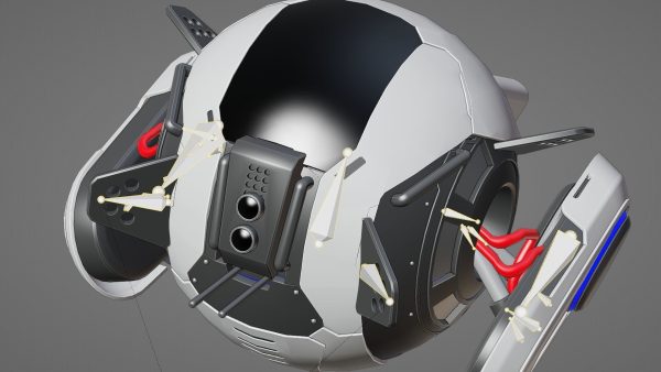 SPY DRONE DS-500  RIGGED