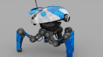 SPY ROBOT  CELL  Rigged Character