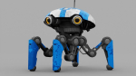 SPY ROBOT  CELL  Rigged Character