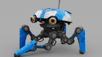 SPY ROBOT  CELL  Rigged Character